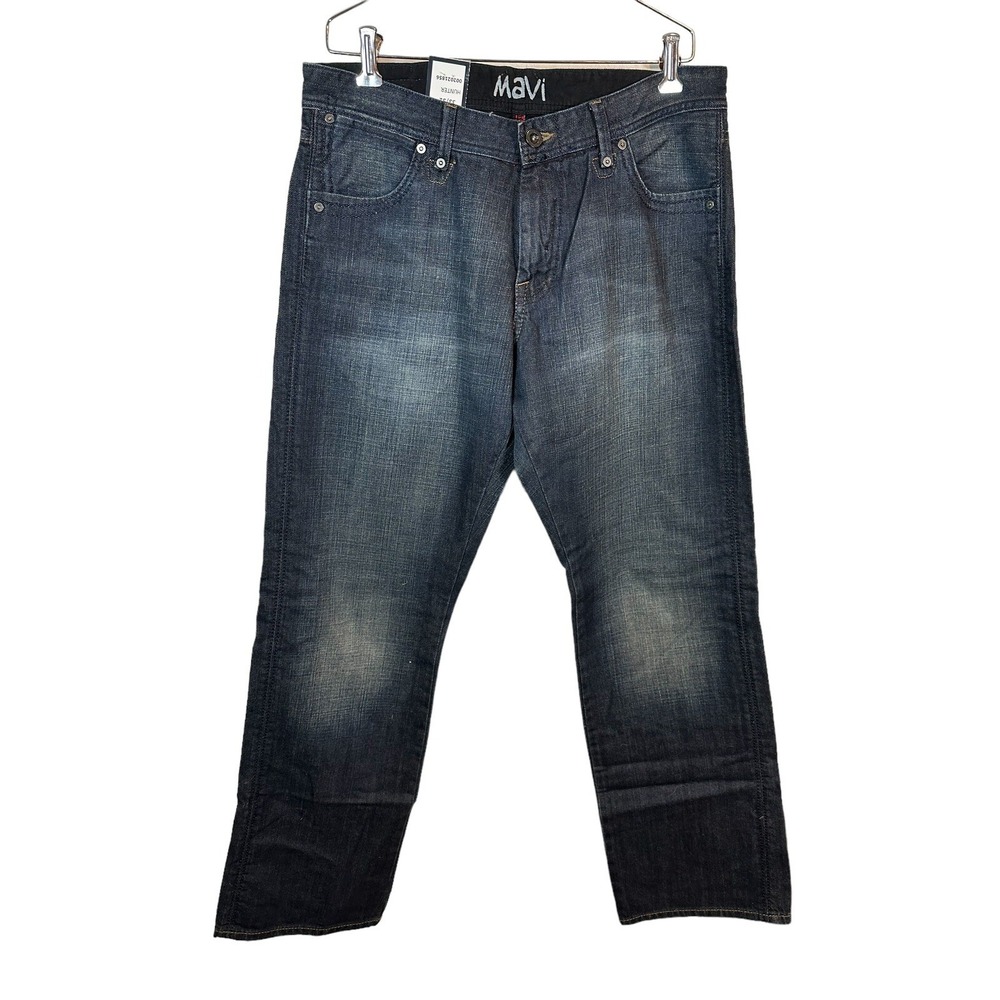 MAVI HUNTER STRAIGHT DISTRESSED‎ LIGHTWEIGHT JEANS - MEN'S 33 X 32 New With Tags